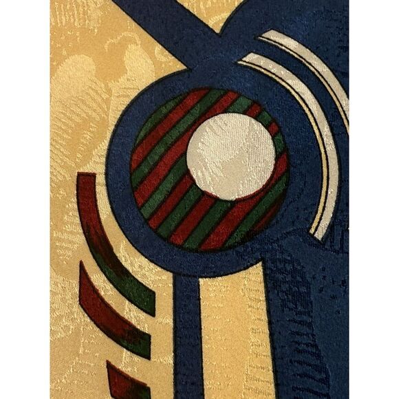 Vintage JOHN WEITZ     100% Silk Tie        Made in USA       Abstract Geometric - Picture 2 of 14
